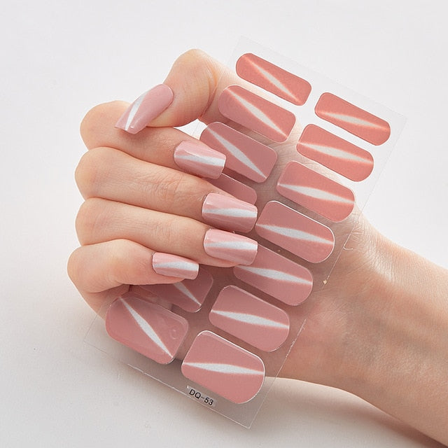 Strawberry Nail Stickers Decal Strips