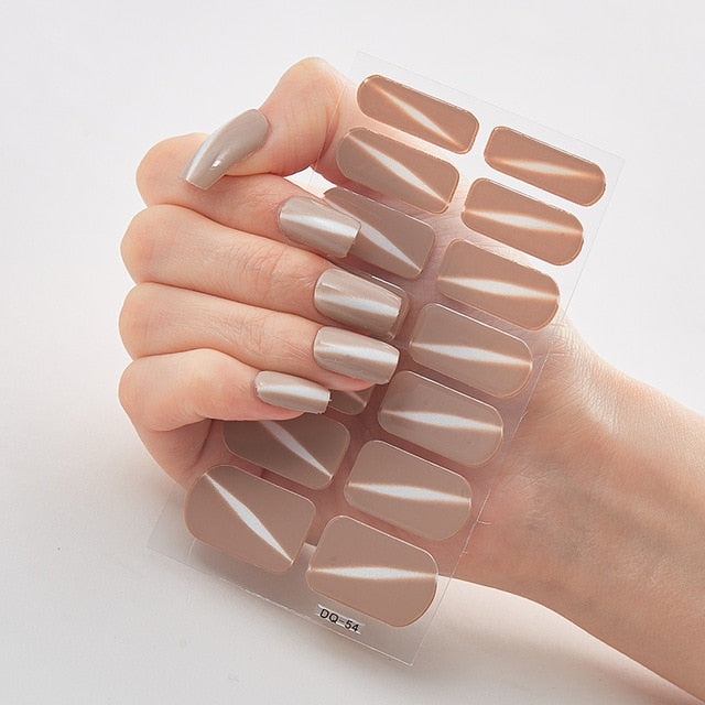 Strawberry Nail Stickers Decal Strips