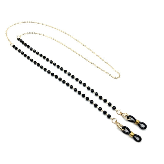 Acrylic Pearl Crystal Sunglasses Chains
