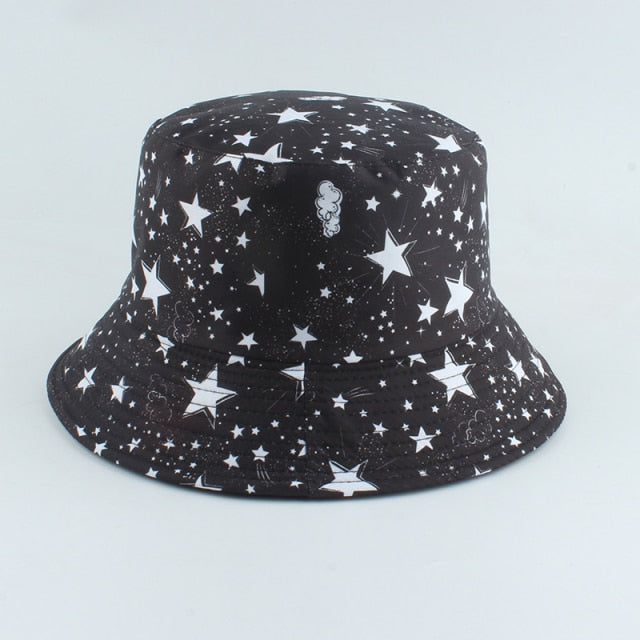 Skull Reversible Fishing Bucket Hats