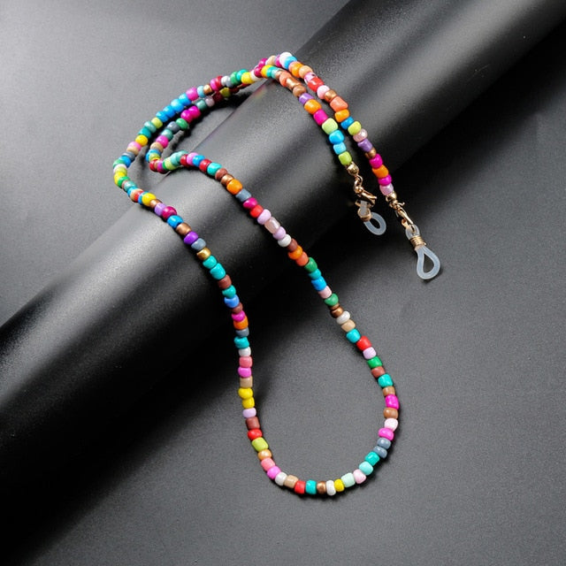 Acrylic Pearl Crystal Sunglasses Chains