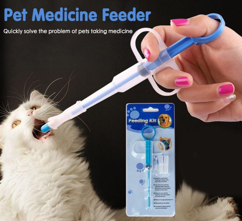 Pet Syringe Tablet Medicine Dispenser