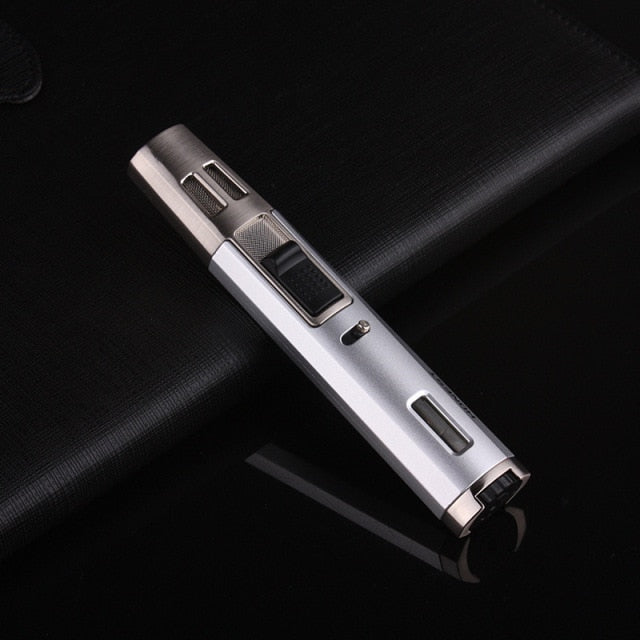 Fixed Flame Gas Jet Two Torch Lighter