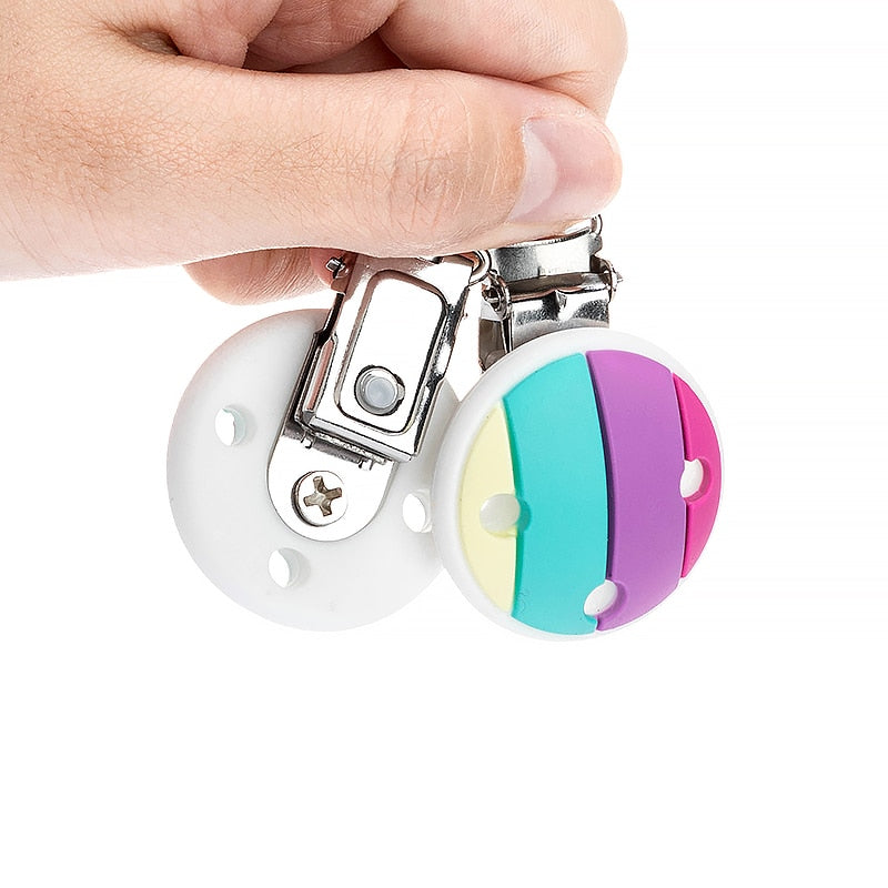 Baby Rainbow Silicone Teether BPA-Free