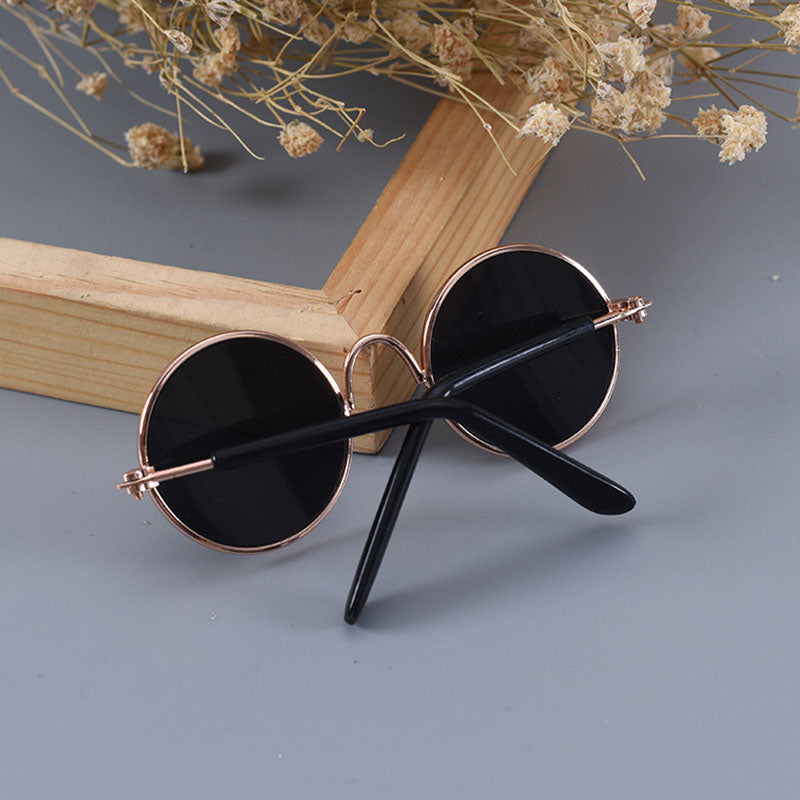 Round Dog Cat Sunglasses Eye-Wear Accessories