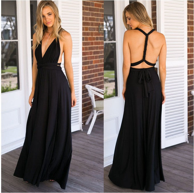 Long Lycra Bridesmaid Wedding Dress Gowns