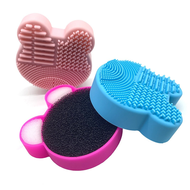 Cute Bear Makeup Brush Cleaner