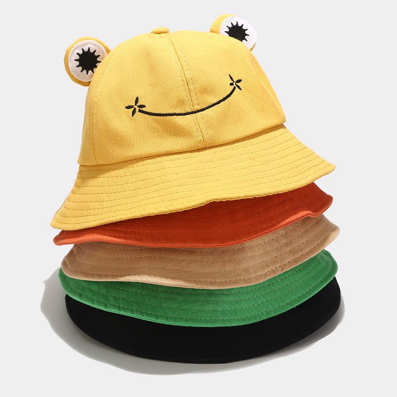 Womens Frog Bucket Hat