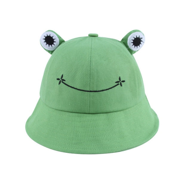 Womens Frog Bucket Hat