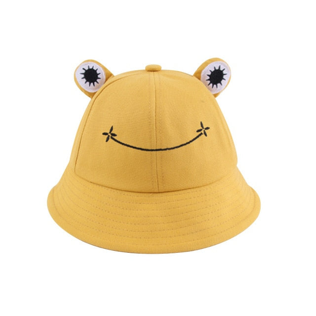 Womens Frog Bucket Hat