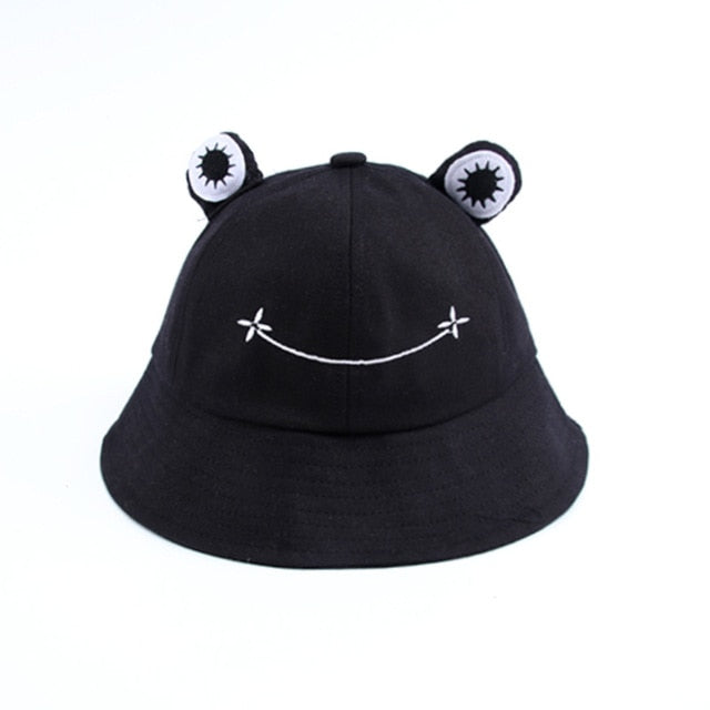 Womens Frog Bucket Hat