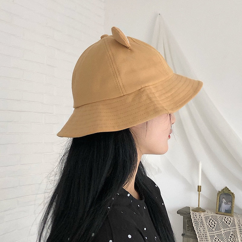 Womens Frog Bucket Hat