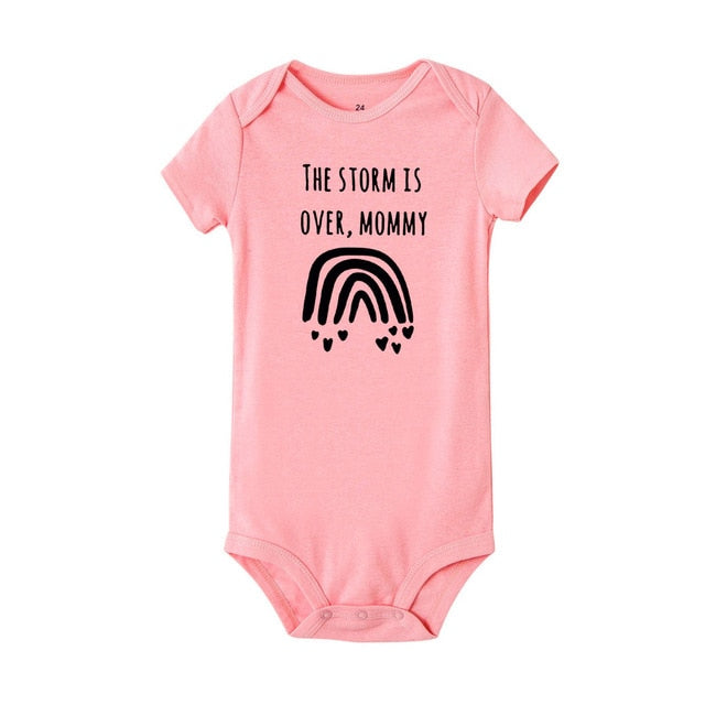 Rainbow Baby Onesie Announcement