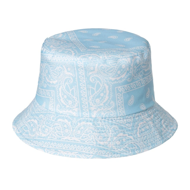 Bandana Style Bucket Hat Fisherman Cap