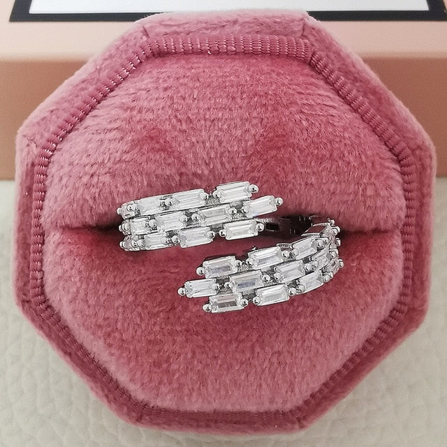 925 Sterling Silver Adjustable Rings