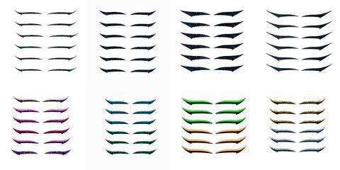 Cat Eye Eyelid Line Sticker Eyeliner Makeup