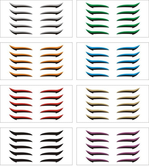 Cat Eye Eyelid Line Sticker Eyeliner Makeup