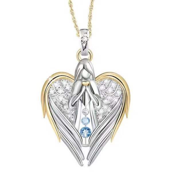 Jesus Christ Cross Teardrop Necklace
