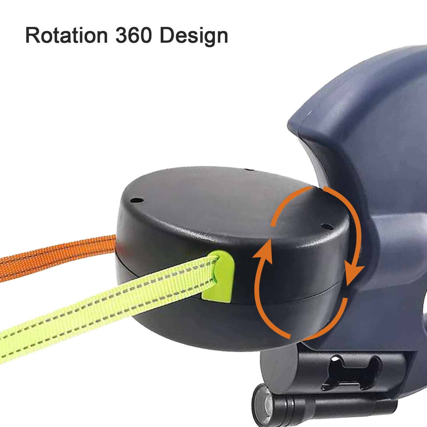 3 in 1 360 Degree Double Head Dog Traction Leash