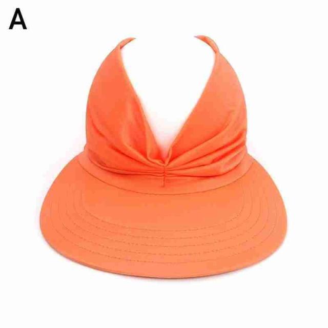 Elastic Hollow Top Sun Visor Hat