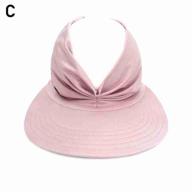 Elastic Hollow Top Sun Visor Hat