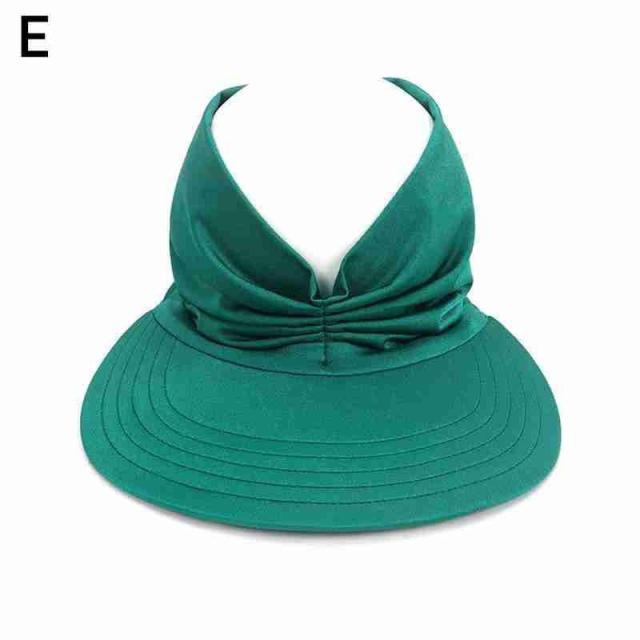 Elastic Hollow Top Sun Visor Hat