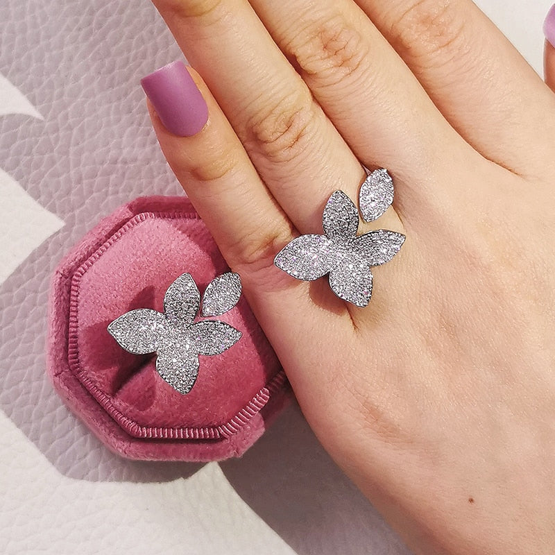 925 Sterling Silver Adjustable Rings
