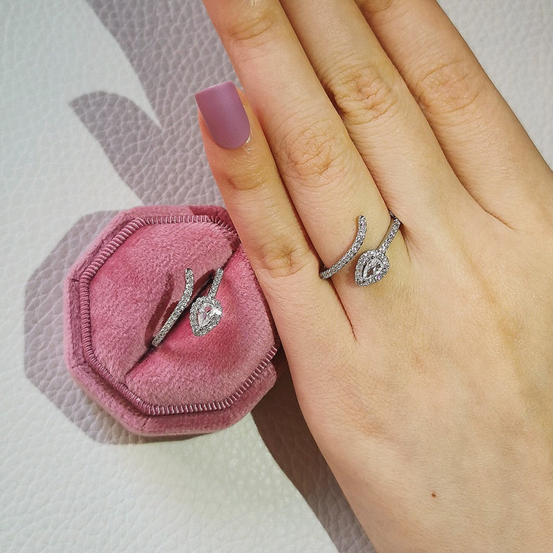925 Sterling Silver Adjustable Rings