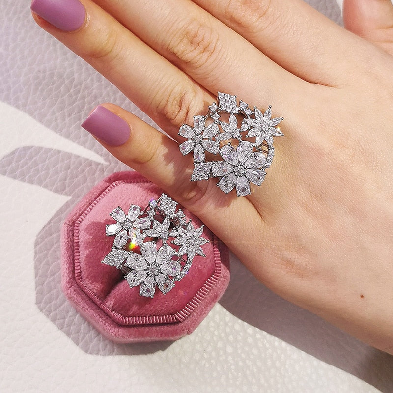 925 Sterling Silver Adjustable Rings