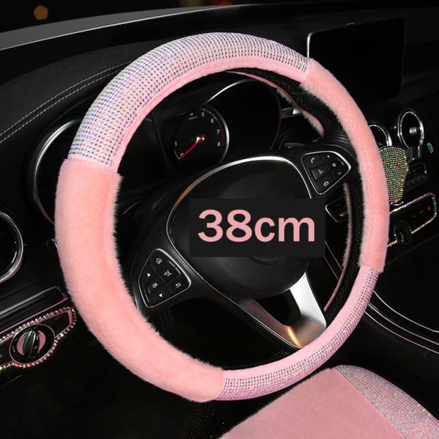 Pink Bling Car Seat Cover Pillow