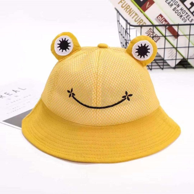 Womens Frog Bucket Hat