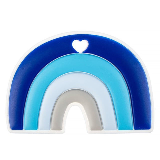 Baby Rainbow Silicone Teether BPA-Free