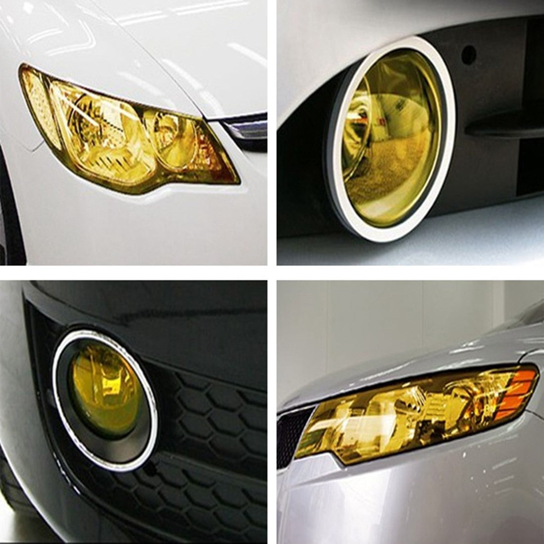 Car Tint Sticker Headlight Vinyl Decal Smoke Film Sheet