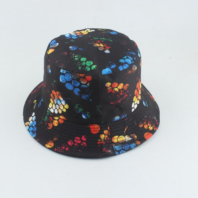 Skull Reversible Fishing Bucket Hats