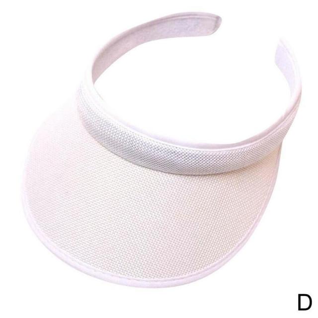 Elastic Hollow Top Sun Visor Hat