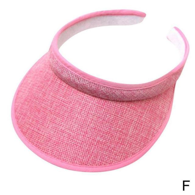 Elastic Hollow Top Sun Visor Hat