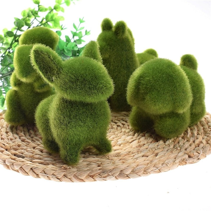 Artificial Turf Grass Animal Easter Rabbit