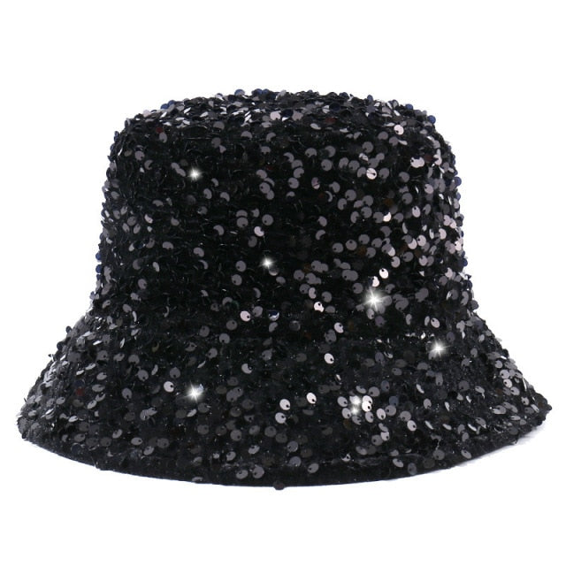 Sparkly Sequin Bucket Hat