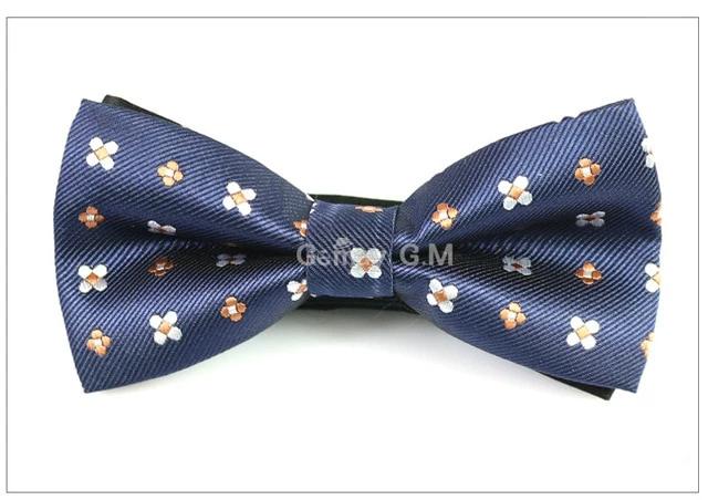 Polyester Bowtie For Men Fashion Casual Floral And Animal Patters Neckwear