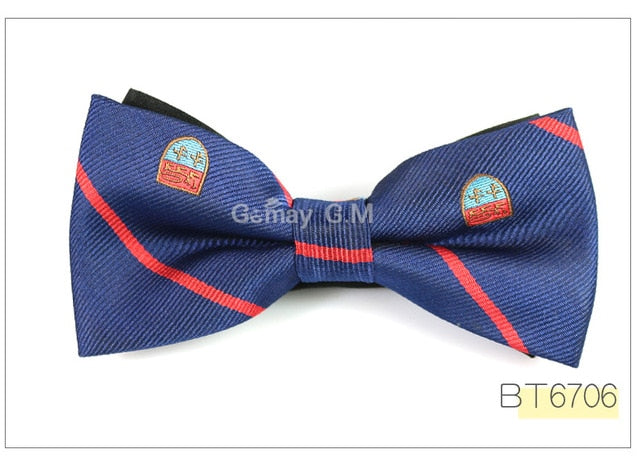 Polyester Bowtie For Men Fashion Casual Floral And Animal Patters Neckwear