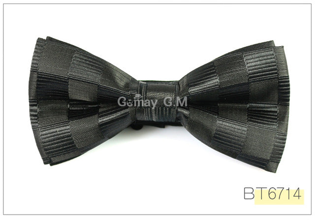 Polyester Bowtie For Men Fashion Casual Floral And Animal Patters Neckwear