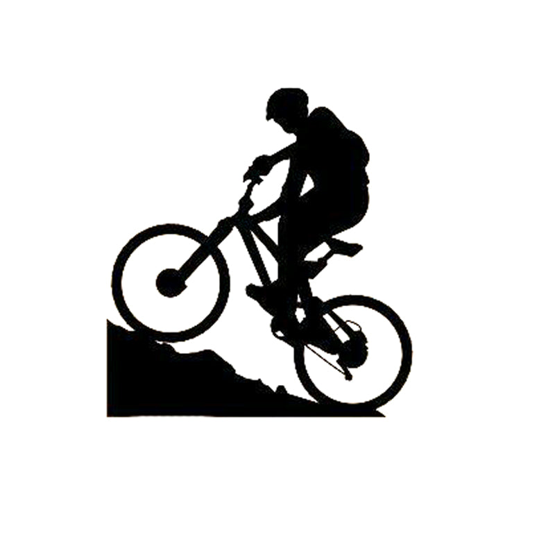 Mountain Bike Extreme Sports Bicycle Boy Car Sticker