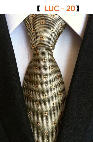 Fashion Plaid Necktie Striped Geometric Shapes