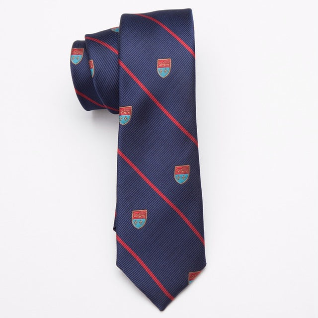 Men Slim Necktie Polyester Fashion For Business And Accessories