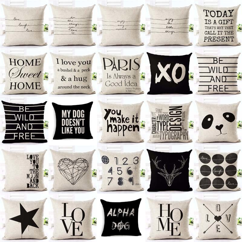 Love Cushion Cover Pillow Case Nordic Decor