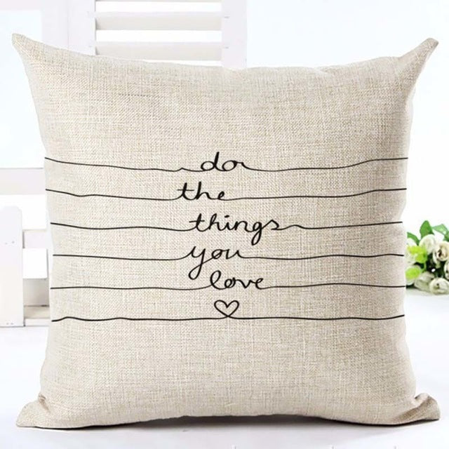 Love Cushion Cover Pillow Case Nordic Decor