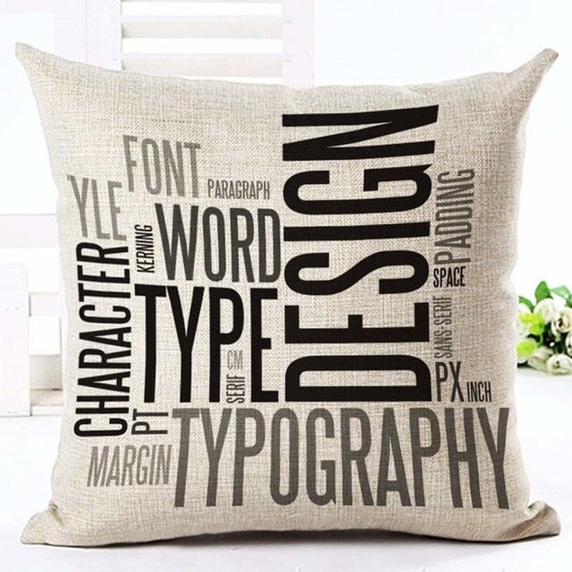 Love Cushion Cover Pillow Case Nordic Decor