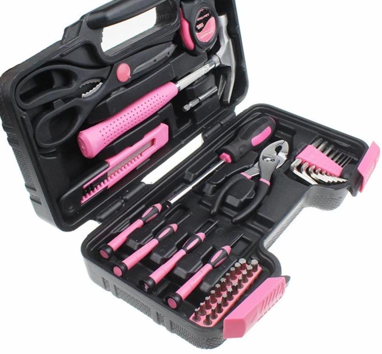39pc Hand Tool Set Household Repair Toolbox Case
