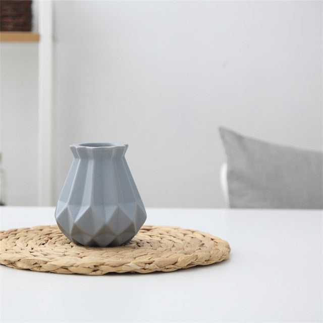 Modern Porcelain Vase Flower Room Decor