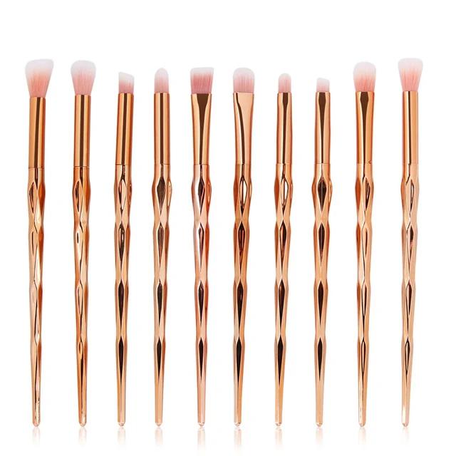 Diamond Shaped Makeup Brushes Powder Foundation, Eyeshadow, Blush Blending